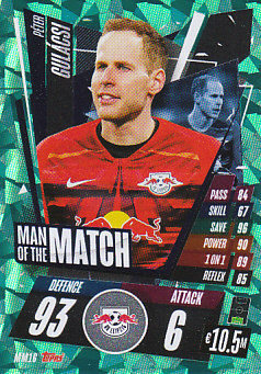 Peter Gulacsi RB Leipzig 2020/21 Topps Match Attax CL Man of the Match #MM16